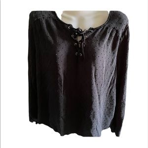 Pink Republic Woman’s Long Sleeve Blouse** Bin 3
